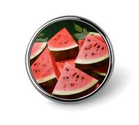 Broche ronde tendance, ornée d'un motif tête de mort et squelette, idéale pour un usage quotidien. Broche de Saint-Valentin ou de mariage.