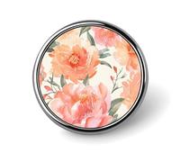 Broche ronde vintage en forme de cirque pour chapeaux, vêtements, sacs, accessoires de mode uniques pour homme et femme, circulaire, aluminium, sans pierre précieuse