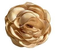 Broche rose pour femme - Plusieurs couleurs - Pince à cheveux élégante en forme de fleur
