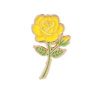 Broche rose pratique - Broche unique en forme de fleur de rose - Bijou qui donne une touche de charme à tous les ensembles
