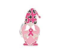 Broche ruban de sensibilisation au cancer du sein, badge pour col de pull pour femme internationale pour décoration de vêtements, Métal