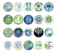 Broche Save the Earth There is no Planet B Pins Save the Planet 4,4 cm Make Earth Great AGAIN, 4.4 cm /1.73 Inch, Fer blanc, Pas de gemme