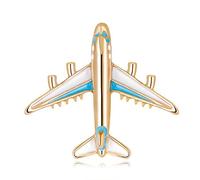 Broche Scintillante personnalité de l'avion Broche Mignonne fiableAttractif et Professionnel