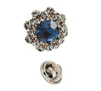 Broche scintillante polyvalente avec base en alliage de qualité supérieure - Construction légère - Fermoir sécurisé - Pour un usage quotidien, un événement, une soirée, One Size, Comme décrit