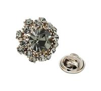 Broche scintillante polyvalente avec base en alliage de qualité supérieure - Construction légère - Fermoir sécurisé - Pour un usage quotidien - Broche tendance pour femme, taille unique, Comme décrit