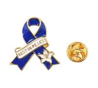 Broche sécurisée Repose en paix Ruban Fleur Broche Design élégant Badge pour tenues décontractées Vêtements professionnels Repose en paix