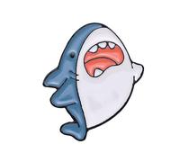 Broche série Life pour filles, mignon requin, baleine, hippocampe, Badge en métal, accessoires Badge personnalité, de en méduse, gros vente de