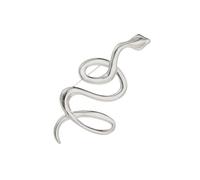 Broche serpent dorée tendance en acier pratique qui ajoute une touche unique à un usage quotidien décontracté et à un événement spécial, taille unique, Comme décrit