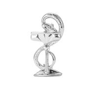 Broche serpent exquise avec des détails fins dans la structure en alliage, adaptée aux créateurs de tendances à la recherche de personnalité