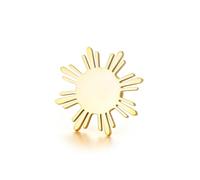 Broche Soleil des Philippines à 8 rayons aux couleurs du drapeau philippin