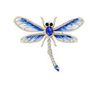 Broche sophistiquée en forme de libellules aux couleurs vives pour enfants et adultes tendance - Broche élégante, One Size, Comme décrit