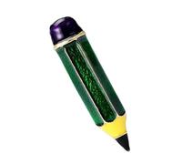 Broche stylo créatif en alliage émaillé - Design artistique - Bijoux de mode - Accessoire de mode - Femme et homme - Broche crayon en alliage émaillé, One Size, Comme décrit