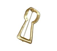 Broche sur le thème du trou de serrure au design élégant adaptée pour diverses occasions et styles, One Size, Comme décrit