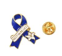 Broche symbole de paix - Cadeau funéraire avec accent de repos pour commémoration quotidienne - Repose dans un bijou de poitrine, One Size, Comme décrit