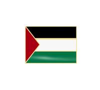 Broche symbole de paix palestine - Brassard de soutien du drapeau de la Palestine, épingle de paix mondiale avec design élégant, badge en métal léger pour la mode, les cadeaux et la sensibilisation