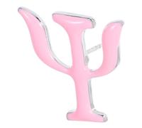Broche Symbole Psychologie en Alliage de Zinc, Badge Revers Rose | Style Minimaliste, Léger et Résistant, pour Chapeaux et Châles, Usage Médical ou Bureau