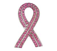 Broche tendance - 5,1 cm en alliage de zinc rose en forme de ruban, boucle à breloque extraordinaire brillante | Superbe écharpe châle décoration cadeau pour femme, famille, amis, Thanksgiving, Noël