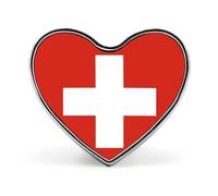 Broche Tendance Avec Drapeau De La Confédération Suisse Pour Femmes Et Hommes Bijoux Fantaisie Accessoires Pour Vêtements Sacs Broches