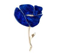 Broche tendance avec motif rose - Badge décoratif pour vêtements - Fermeture sécurisée pour un usage quotidien - Événement formel - Broche tendance en alliage, One Size, Comme décrit