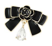 Broche tendance en forme de nœud en alliage pour occasions spéciales, One Size, Comme décrit