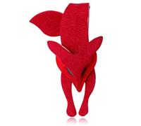 Broche tendance en forme de renard pour femme - En acrylique - Motif animaux - Style vintage - Pour écharpe - Bijoux féminins, Acier allié
