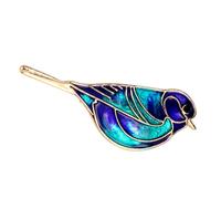 Broche tendance en forme d'oiseau, légère, 6 g, accessoire de bijoux, fermoir à épingle sécurisé, idéal pour les cadeaux ou les fêtes, accessoires de broche de mariage