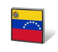 Broche Tendance Représentant Le Drapeau De La République Du Venezuela Pour Femmes Et Hommes Bijoux Fantaisie Vêtements Sacs Accessoires