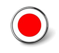 Broche Tendance Représentant Le Drapeau Du Japon Pour Femmes Et Hommes Bijoux Fantaisie Accessoires Pour Vêtements Sacs Broches