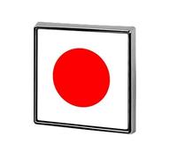 Broche Tendance Représentant Le Drapeau Du Japon Pour Femmes Et Hommes Bijoux Fantaisie Accessoires Pour Vêtements Sacs Broches