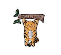 Broche unique de dessin animé vert extraterrestre en vue de la conception insigne extraterrestre pour les créateurs de tendances et les amateurs d'anime Lettre anglaise, 1, 1 pièce