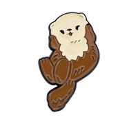 Broche unique de vie marine épinglette colorée pour vêtements tendance adaptés aux étudiants et aux amateurs de style