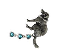 Broche unique en forme de crottes de chien Design amusant Épinglette pour les fêtes et la vie quotidienne. Ajoute de l'humour et du style à vos tenues. Style individuel, taille unique, comme décrit