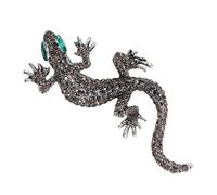 Broche unique en forme de lézard, accessoire en alliage d ' inspiration antique, bijoux de reptiles fabriqués à la main pour fête, mariage, usage quotidien, broche robuste en forme de lézard