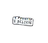 Broche unisexe Credo Lettres Modèle Ceci est un signe positif Broche Lettres Creative Broche Simple Pin Vêtements Accessoires pour Décorations, 2# Utile et Pratique Lovely And Professional
