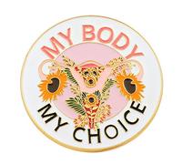 Broche utérine médicale cuterus pour femmes Formpins formés tout autour Cadeau de bijoux féministe Cadeau de remise de diplôme Docteur Infirmière Pin Back, taille unique, comme décrit