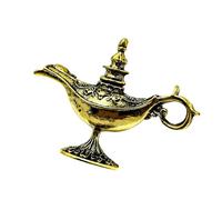 Broche vintage antique en forme de lampe Kirsite Broche élégante pour soirée, fête, événement, cadeaux, Zinc