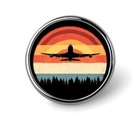 Broche vintage en forme d'avion, à porter comme un insigne ou à accrocher à ses vêtements et chapeaux. Idéale pour les femmes et les hommes. Cadeau parfait.