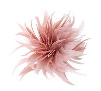 Broche vintage en forme de bouquet de plumes faite à la main pour écharpe, épingle à fleur pour femme, taille unique, Comme décrit
