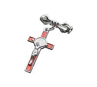 Broche vintage en forme de croix avec pendentif en forme de croix pour vêtements, bijoux, décoration de vacances pour femmes et hommes, accessoire de manteau, épingles en zircon, taille unique, Comme