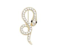 Broche Vintage Pratique Broche De Serpent Épingle Pour Femmes Ornées De Pour Un Look Sophistiqué Snake