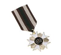 Broche vintage unisexe pour médaille militaire armée badge étoile bijoux style 4, 85 mm, Plastique, comme description