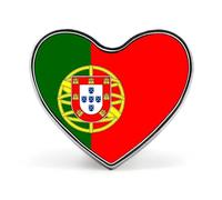 Broches Amusantes Et Tendance Avec Le Drapeau De La République Portugaise Carrées Rondes Forme De Cœur Pour Femmes Et Hommes Épingles À Revers Sacs À Dos Vestes Chapeaux Accessoires Fantaisie Cadeaux