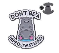 Broches | Badges d'animaux amusants en métal - Badges mignons avec des mots inspirants, broche de vêtements pour jeans, chapeaux, manteaux