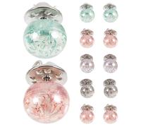 Broches Boutons Épingles sans Couture 10pcs, Ambiance Noël, Perles | Plastique et Métal, Fix Portable pour Chemises et Manteaux, Usage Quotidien, Entretiens, Femmes Élégantes