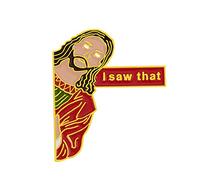 Broches de Jésus, décorations de noël, j ' ai vu cet émail comique, revers de Jésus, de collection pour un ami, j ' ai vu ces épingles en émail
