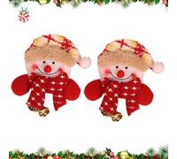 Broches de Noël à LED Broches de Noël Clignotantes à LED, Épingles, Badges Lumineux de Noël, Fête Favors Cadeaux de Vacances pour Enfants, 2 Pièces (Color 2)