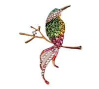 Broches de Noël, cerf, éléphant, perroquet, petits oiseaux, broche pour cigale, chapeau, chaussures, vêtements, badgeDurabilité