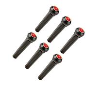 Broches de pont de guitare acoustique en plastique, 6 pièces, différents Styles, broches de pont avec points d ' ormeau, pièces de rechange pratiques pour guitare