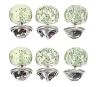 Broches Décoratives Vertes Lot de 6 sans Couture pour Femme