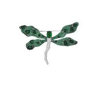 Broches, émeraudes, corsage libellule, épingles à manteau, accessoires